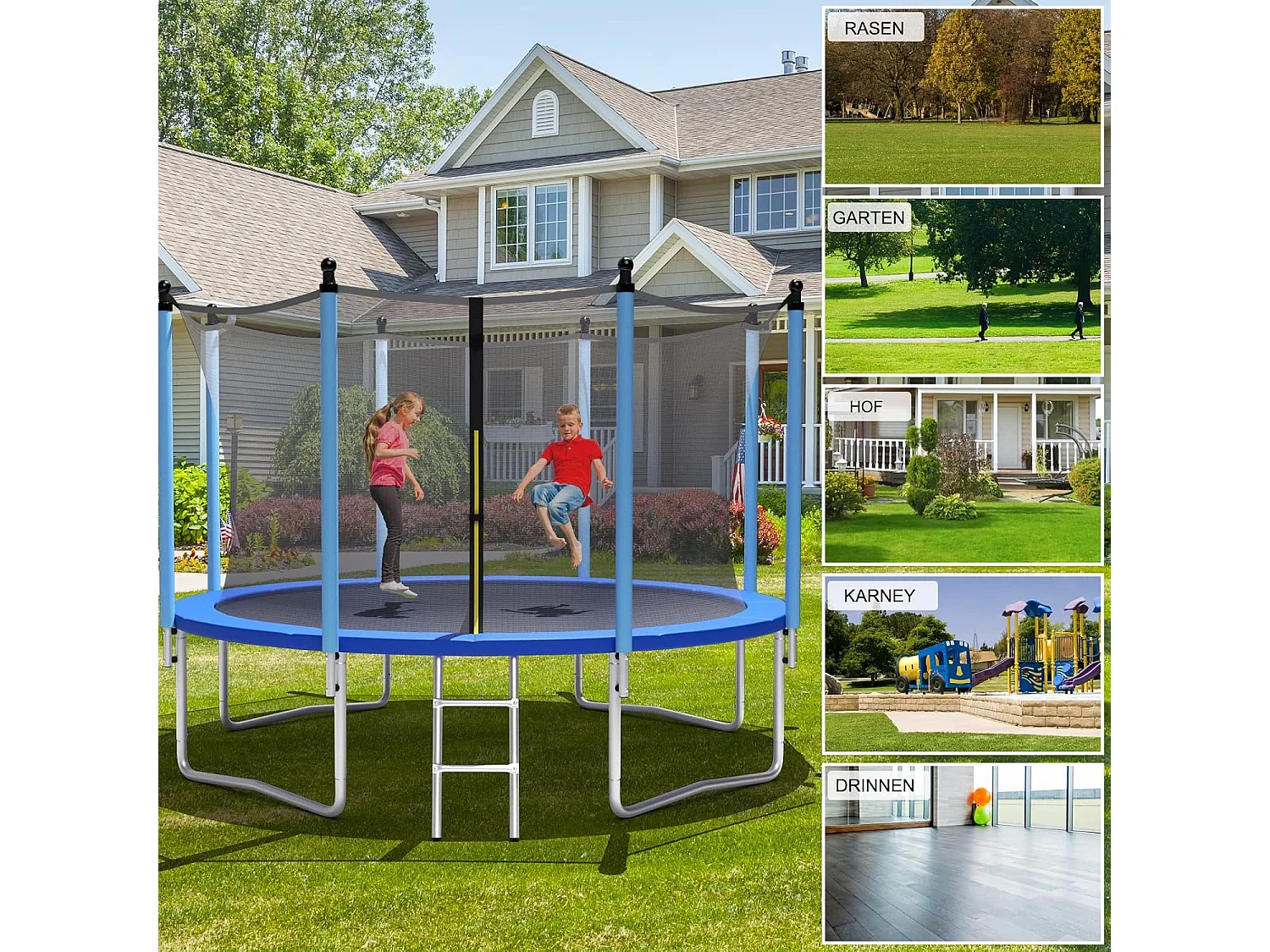 φ244cm Trampolin Outdoor