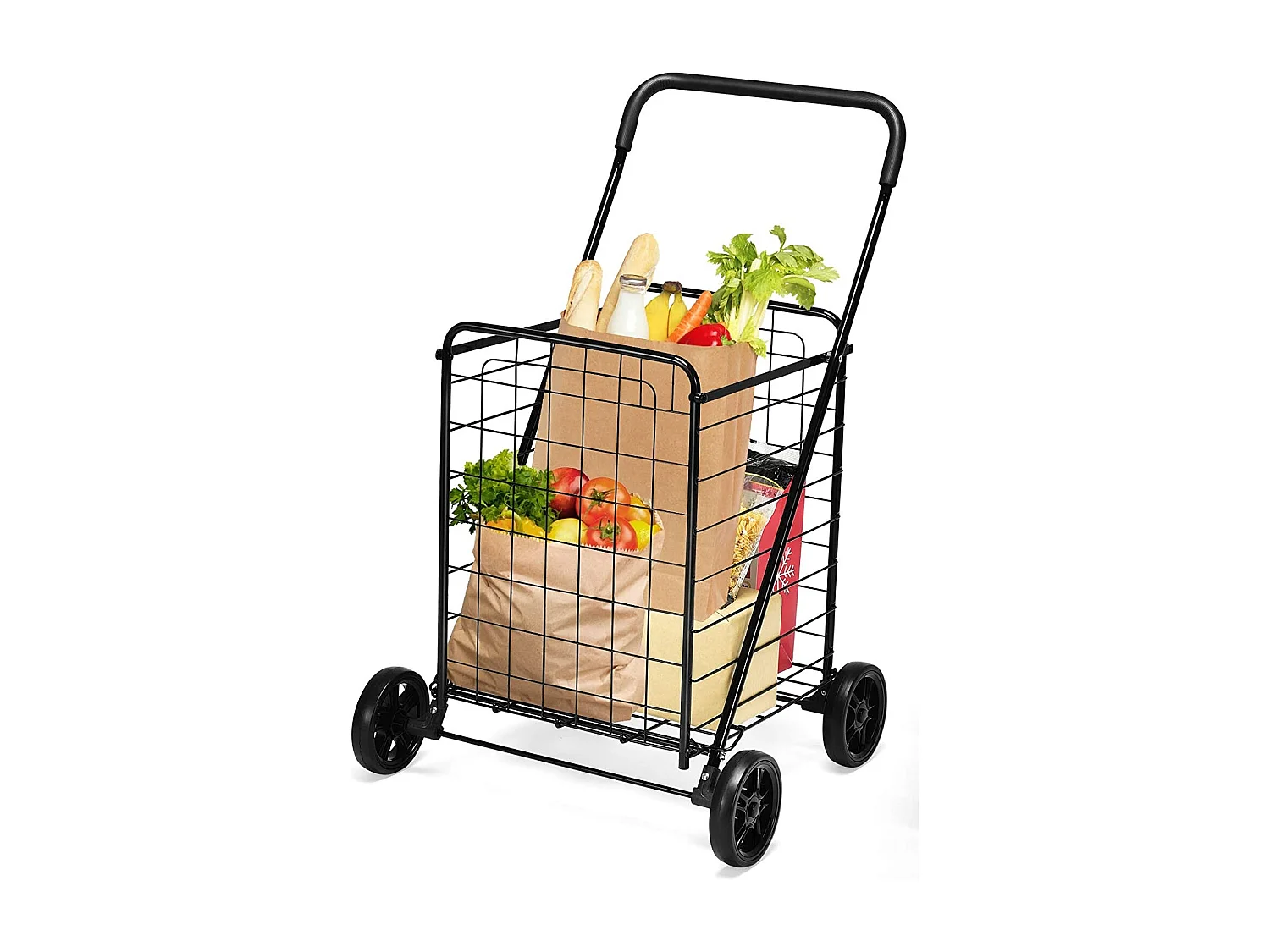 Klappbarer Einkaufstrolley 83L