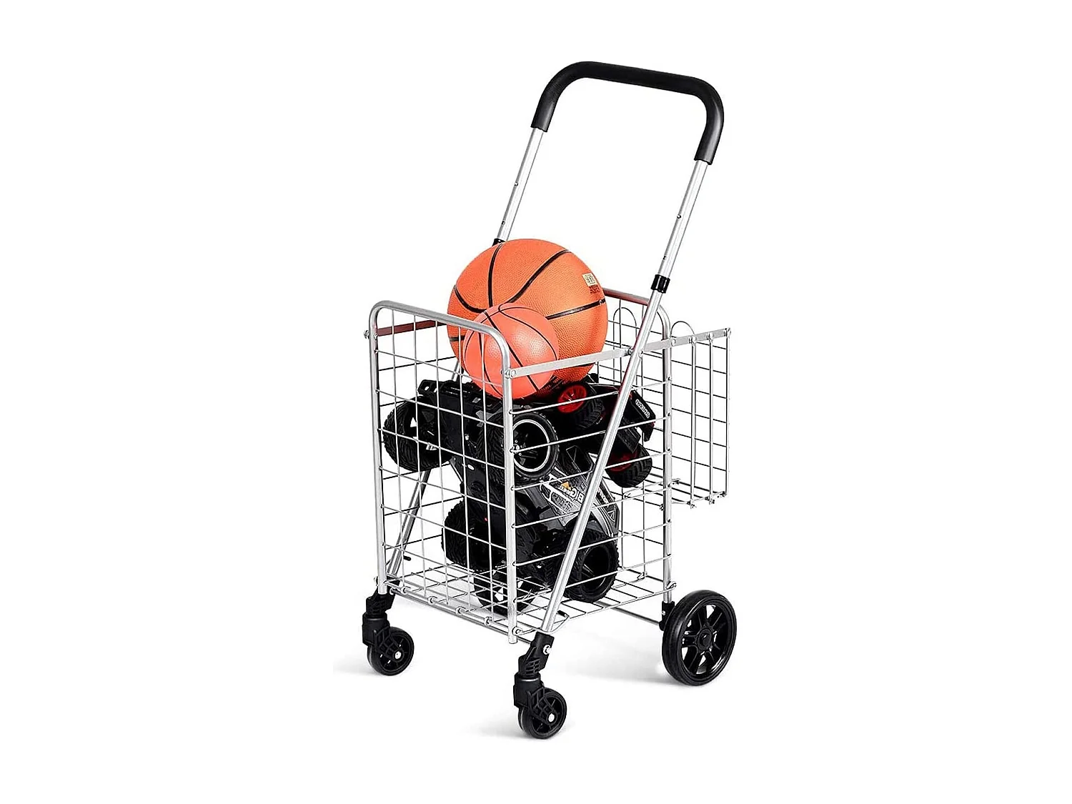 Klappbarer Einkaufstrolley 48L+10L