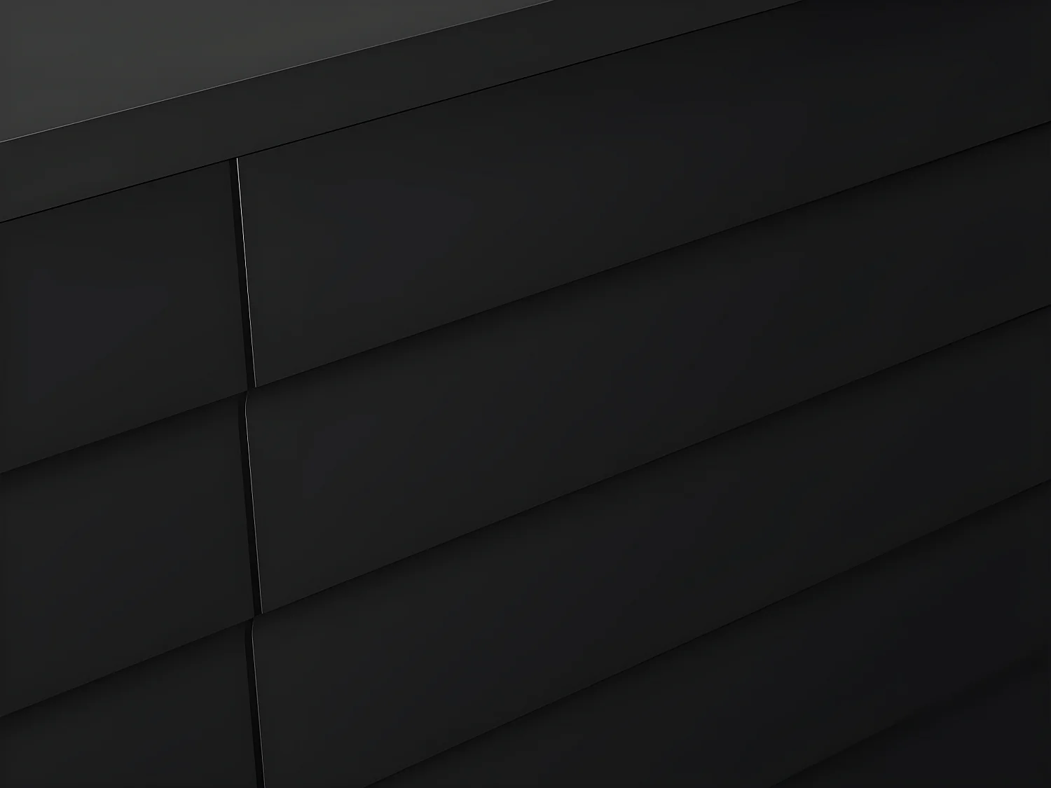 Étagère Flosoru 107, Fermé|Avec des portes, MDF|Stratifié|Verre trempé, 182x53x40cm, Noir