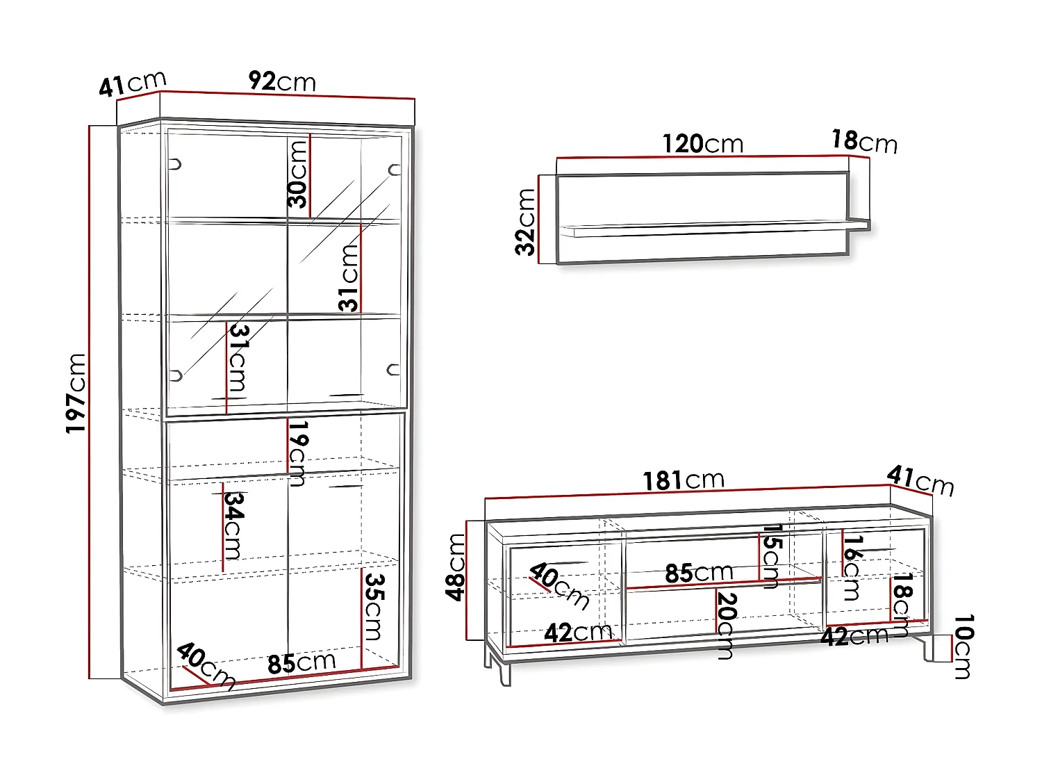 Conjunto para sala de estar Etrmoni 119