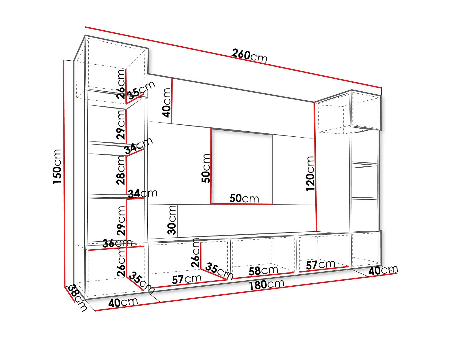 Ensemble de salon Comfivo 368