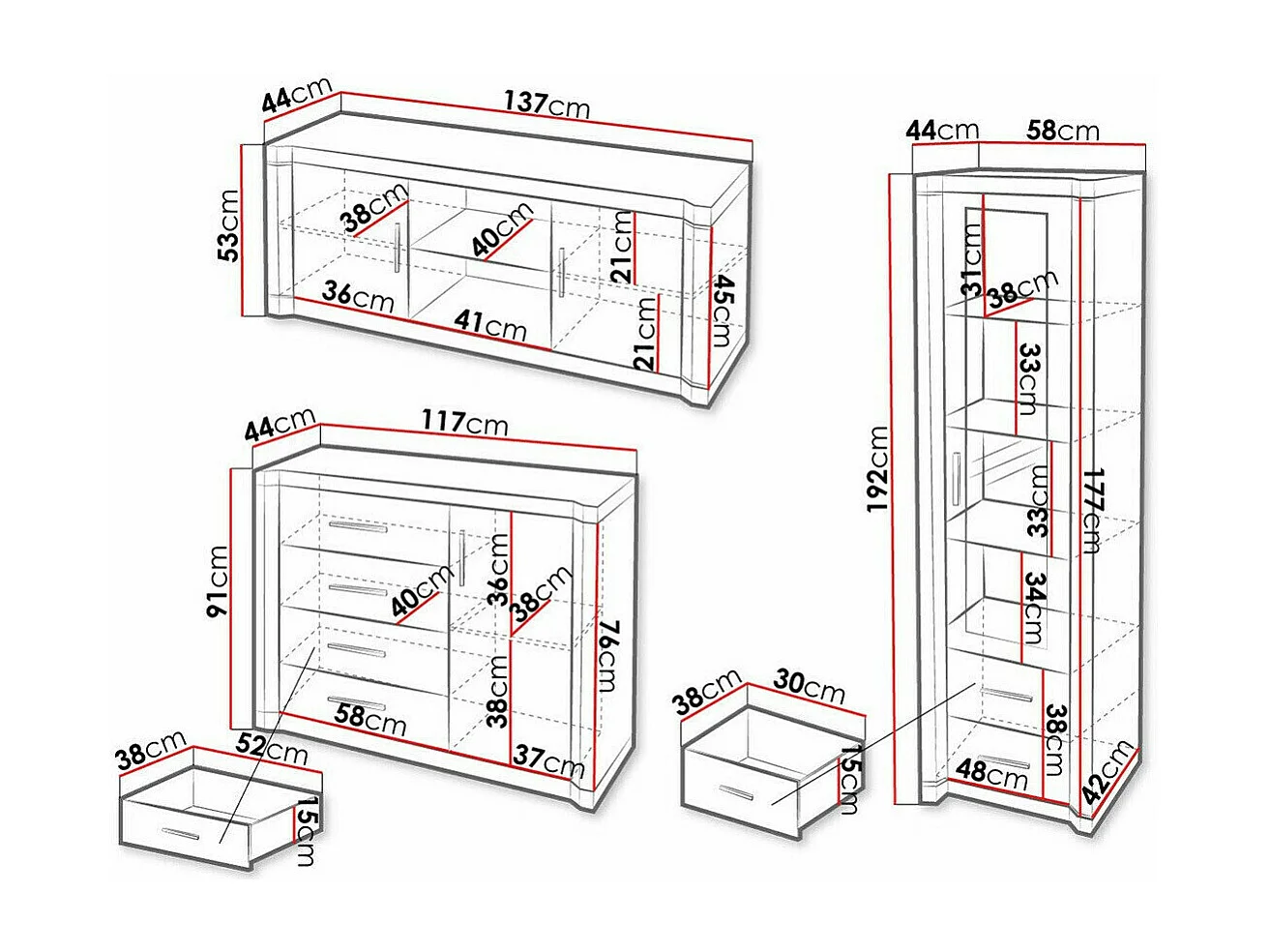 Ensemble de salon Lorelie 122