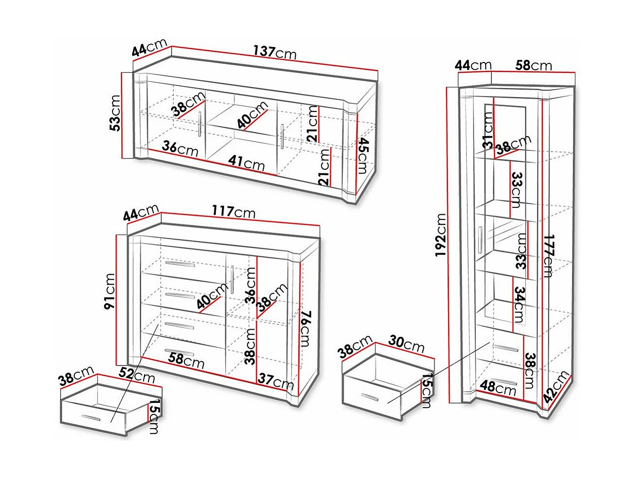 Conjunto de salón Lorelie 122