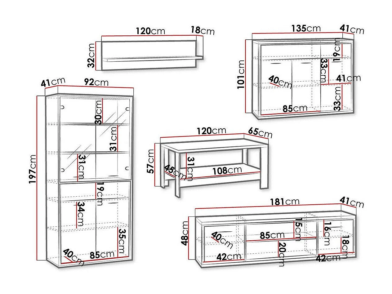 Ensemble de salon Etrmoni 118