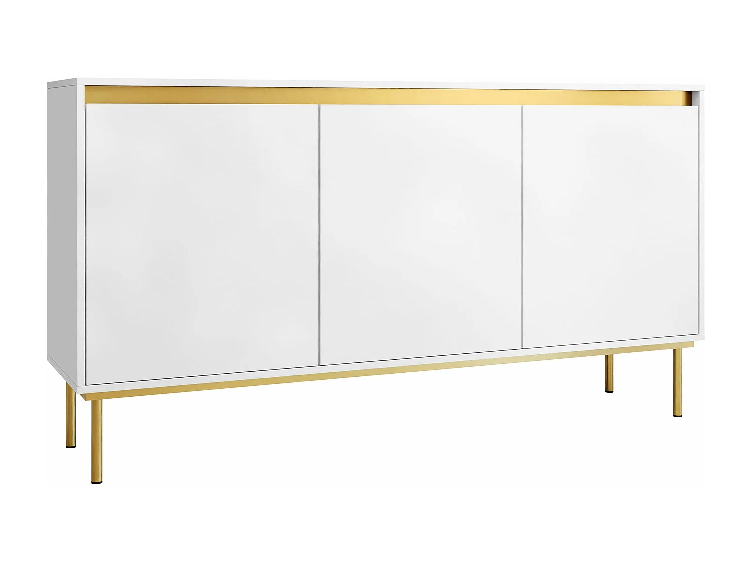 Armário Comfivo AA100, Placa de aglomerado laminado, 86x160x40cm