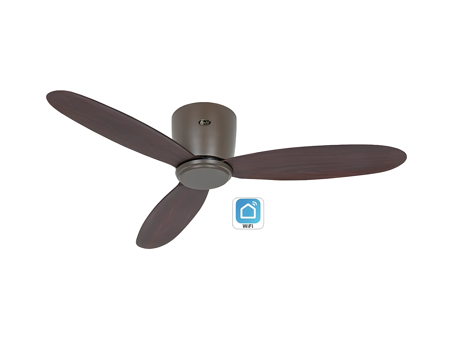 ECO PLANO 112, Ventilateur WiFi sans lumière, CasaFan