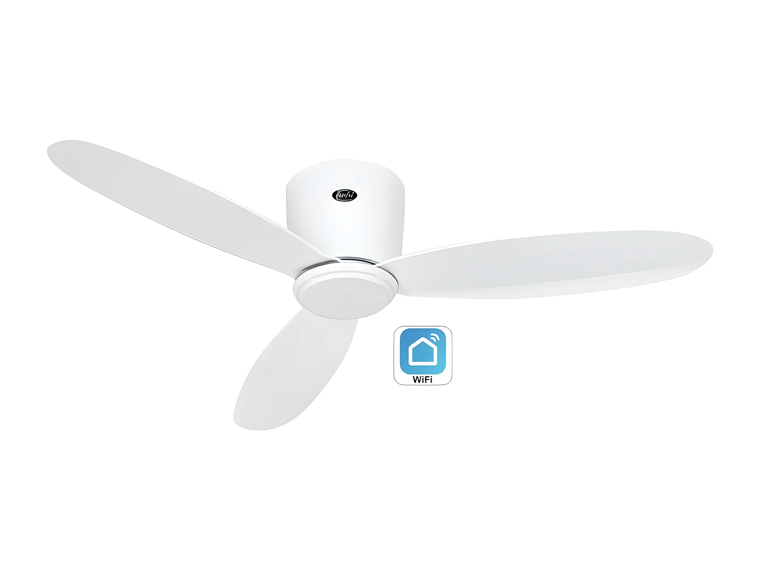 ECO PLANO 112, Ventilatore WiFi Senza Luce, CasaFan