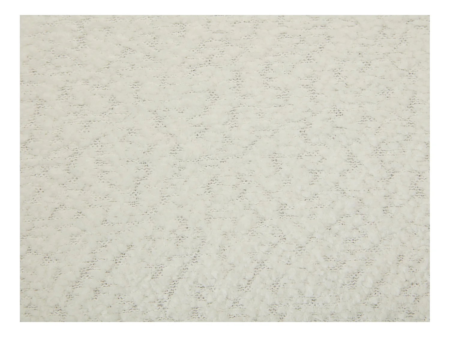 Lot de 6 chaises avec accoudoirs - Tissu bouclette et métal doré - Blanc - PEGA de Pascal MORABITO