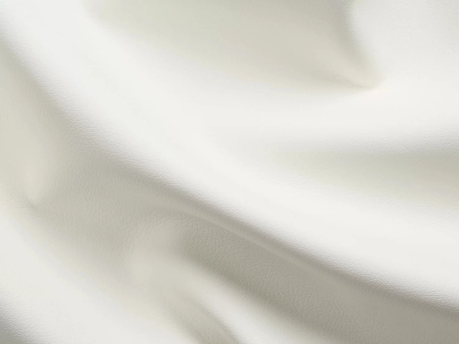 Canapé 3 places convertible express cuir de buffle blanc - Couchage 140 cm - Matelas 22 cm avec mémoire de forme - CALITO