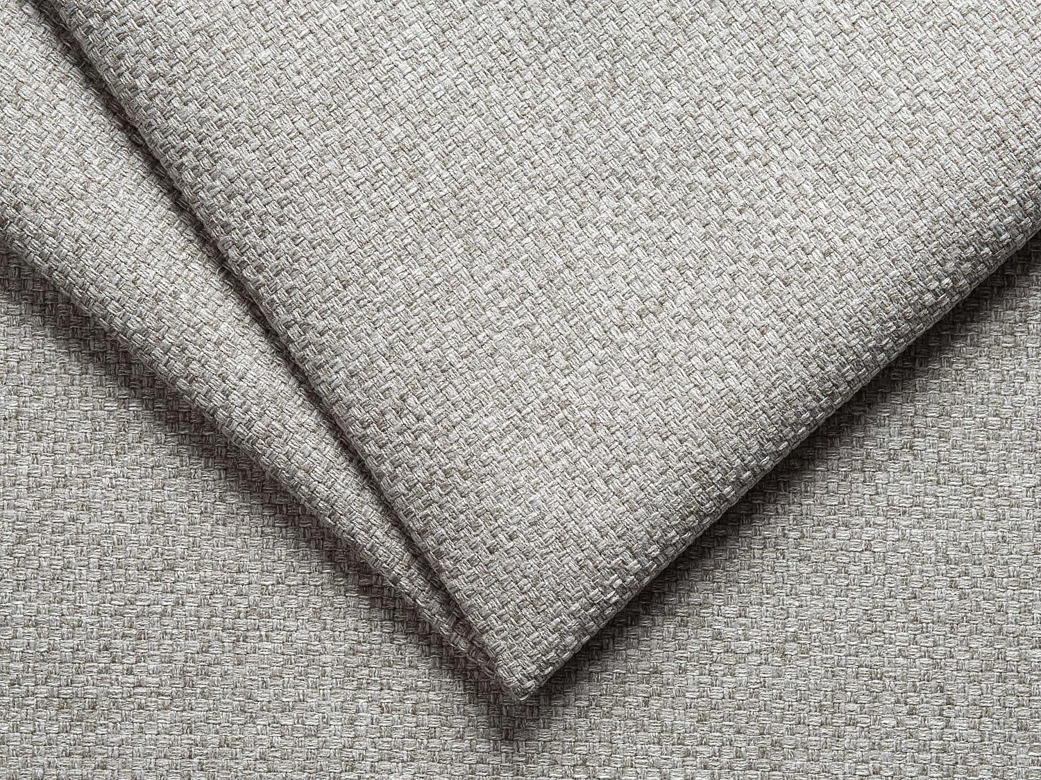 Fauteuil convertible express en tissu gris clair - Couchage 70 cm - Matelas 14 cm - CALITO