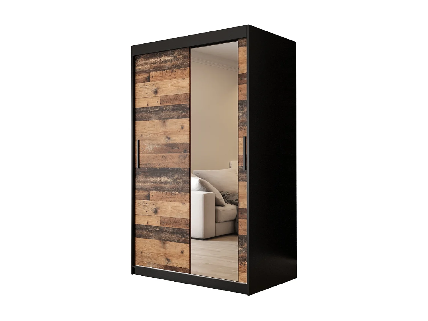 ARMARIO OLD STYLE DE PUERTAS CORREDERAS 200/100/62 2 puertas