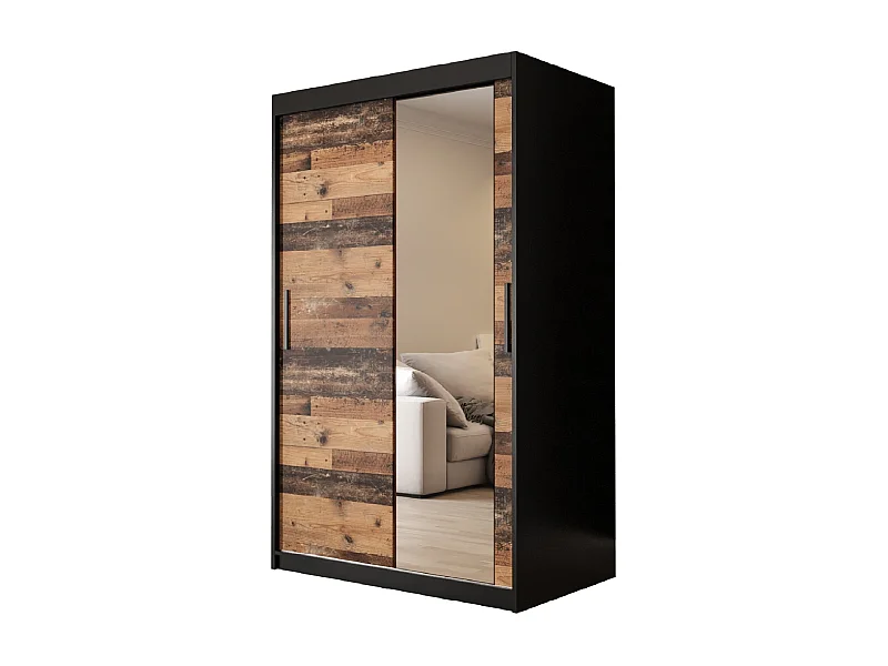 ARMOIRE OLD STYLE 2 À PORTES COULISSANTES 200/100/62 2 portes