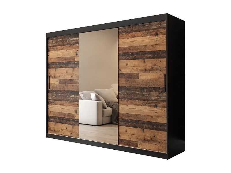 ARMARIO OLD STYLE DE PUERTAS CORREDERAS 200/250/62 2 puertas