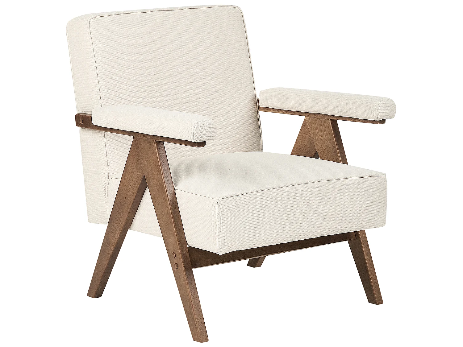 Sessel EVJE Stoff Creme