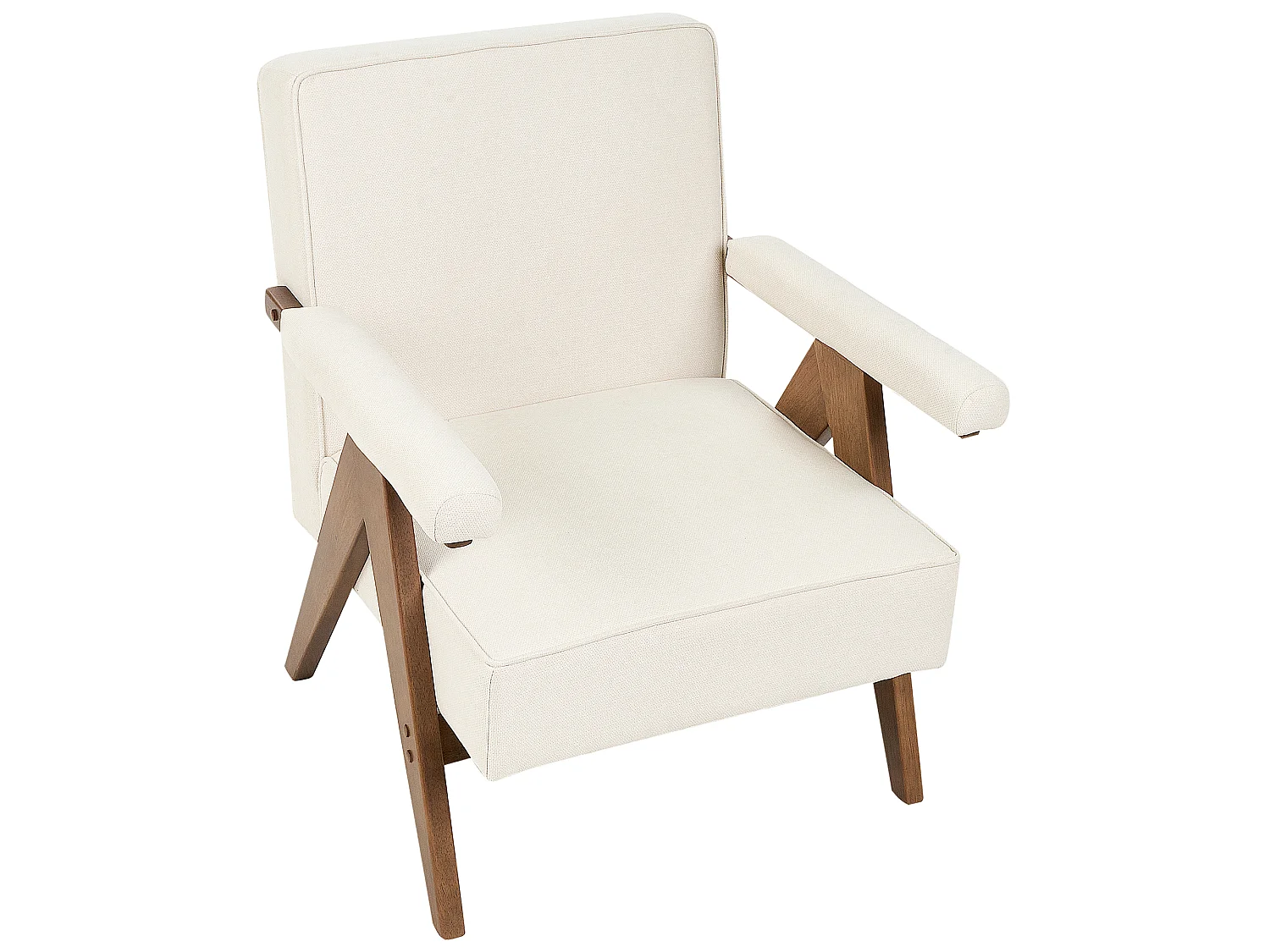 Sessel EVJE Stoff Creme