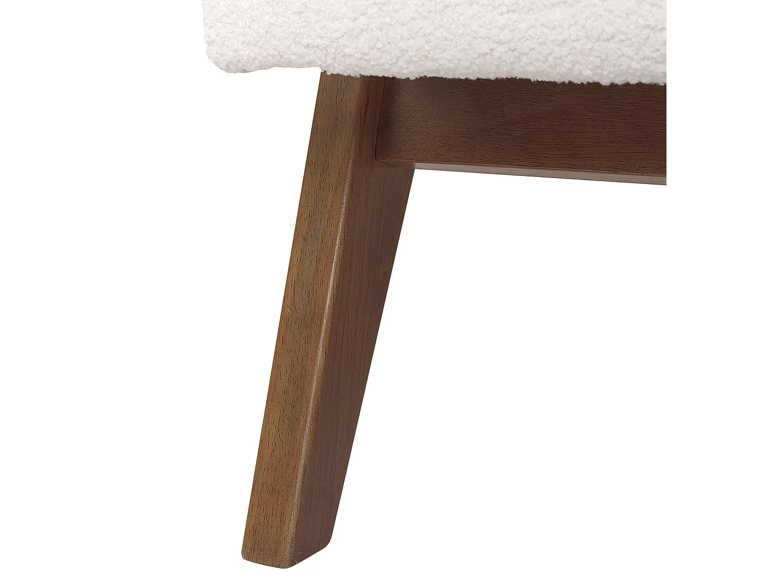 Poltrona EVJE Bouclé Branco creme