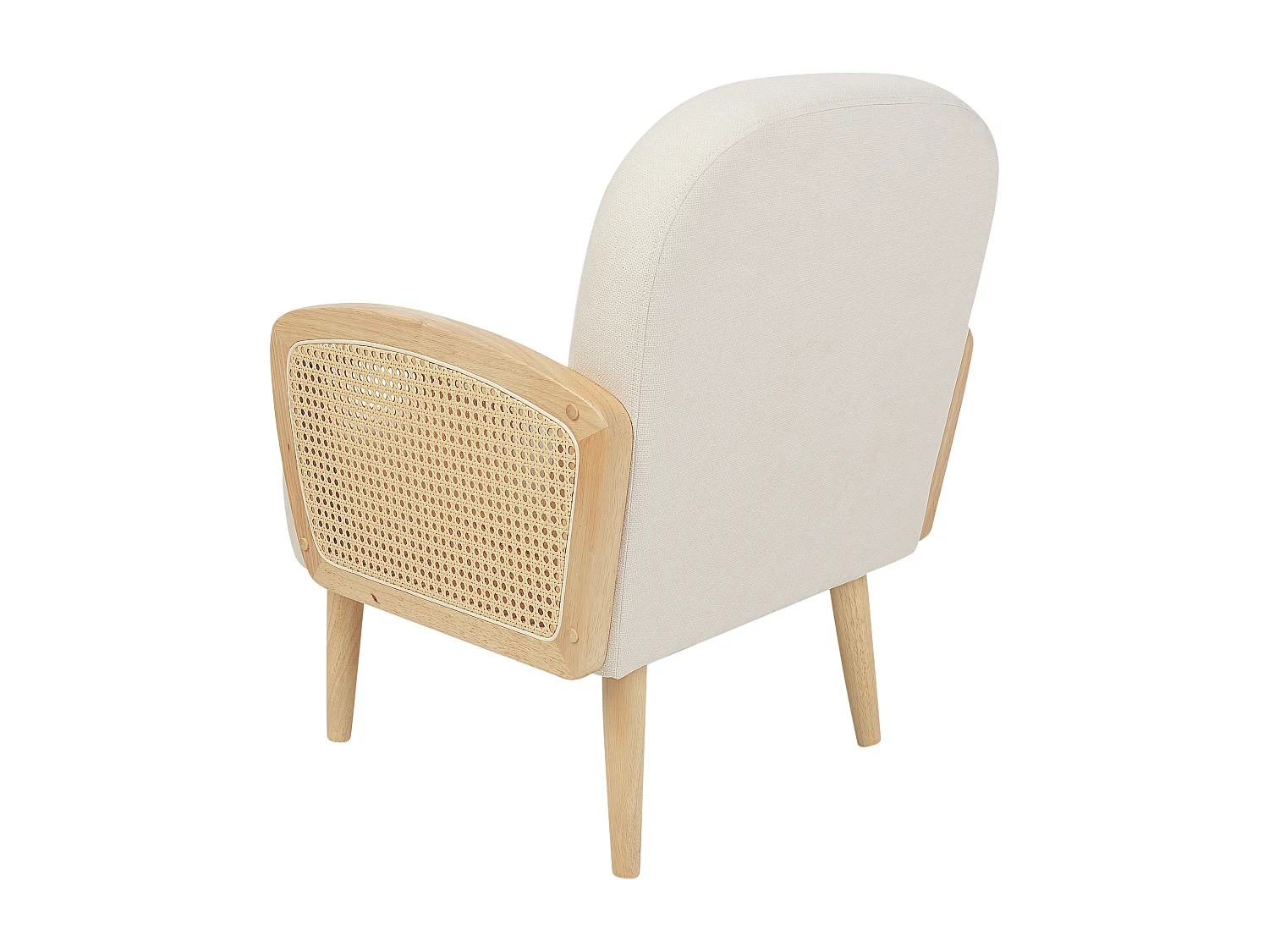 Fotel DVENBERG Jasnobrązowy