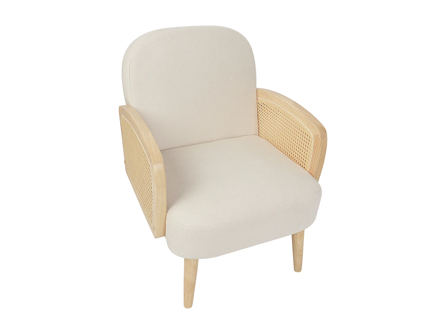 Fotel DVENBERG Jasnobrązowy