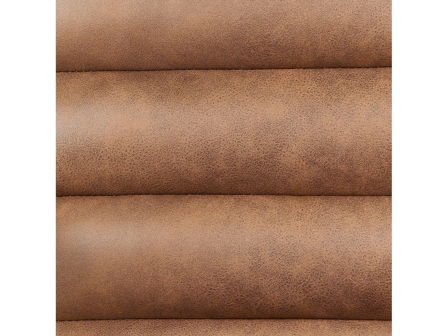 Fauteuil LEKNES Kunstleer Bruin