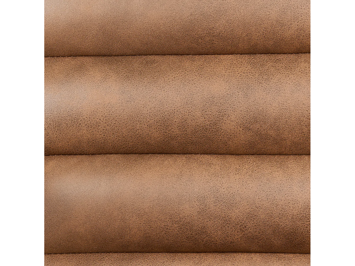 Fotel LEKNES Ekoskóra Brązowy