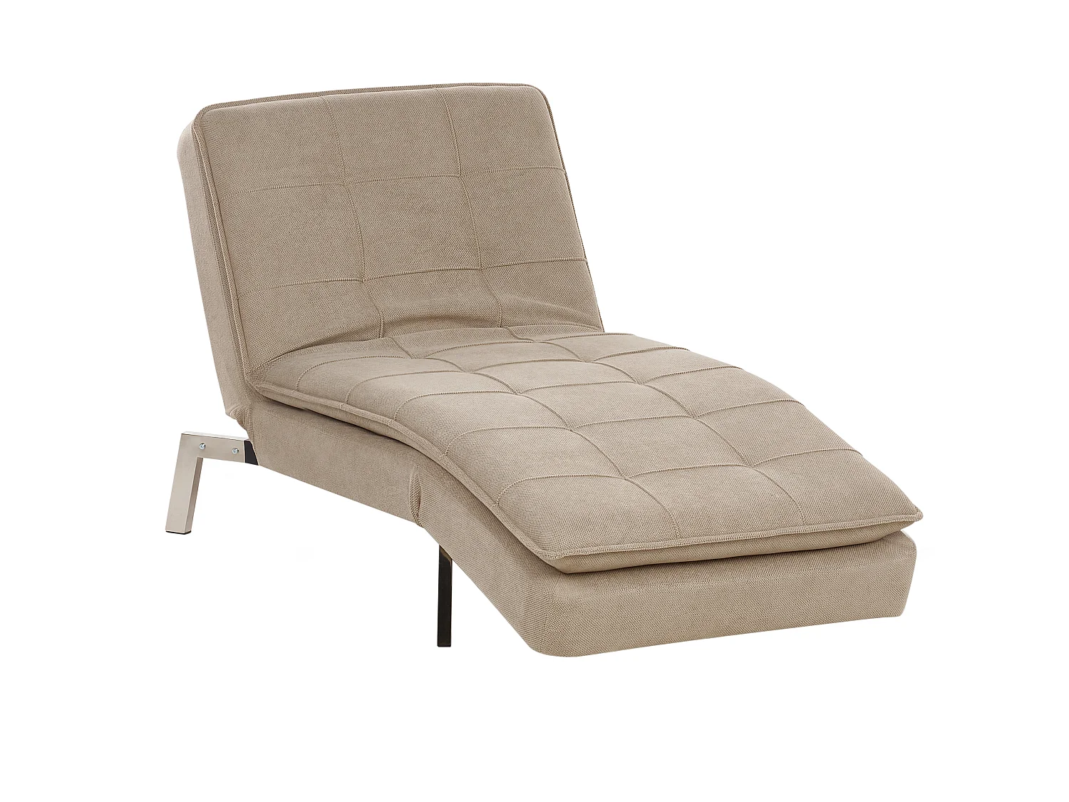 Chaise Longue LOIRET Fabric Beige