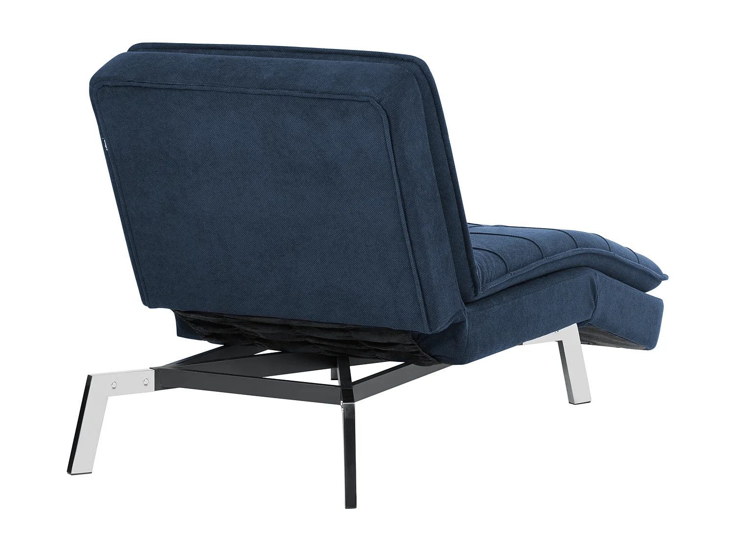 Chaise longue LOIRET Tela Azul marino