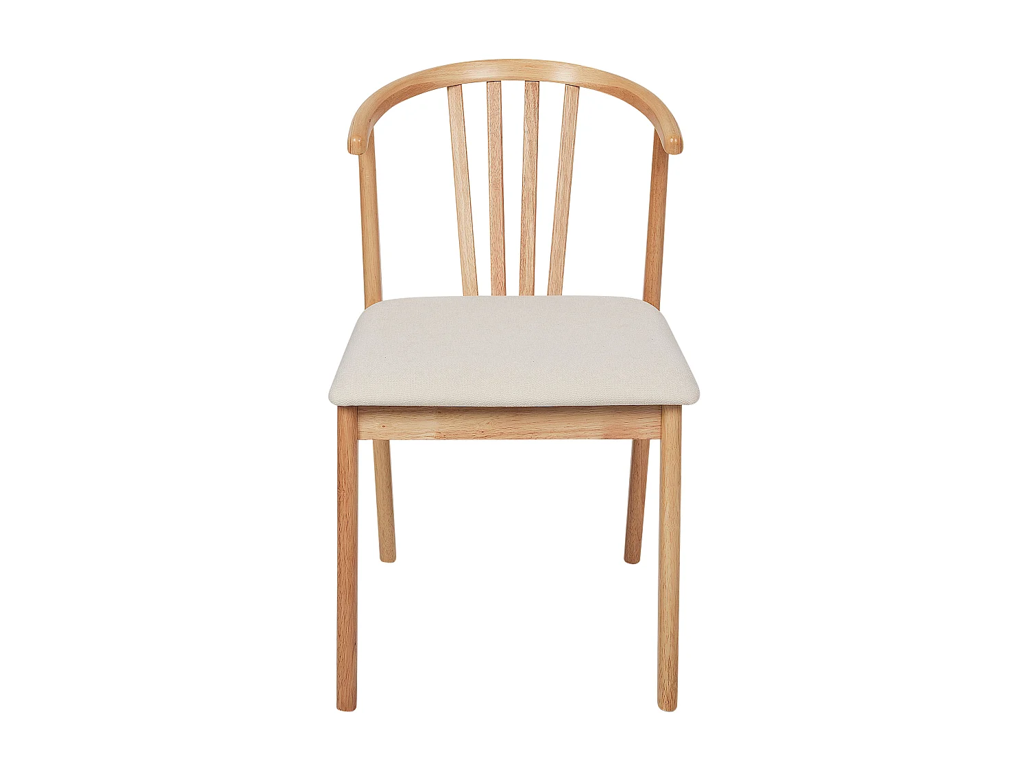 Set di 2 sedie da pranzo CRAIG Legno Legno chiaro