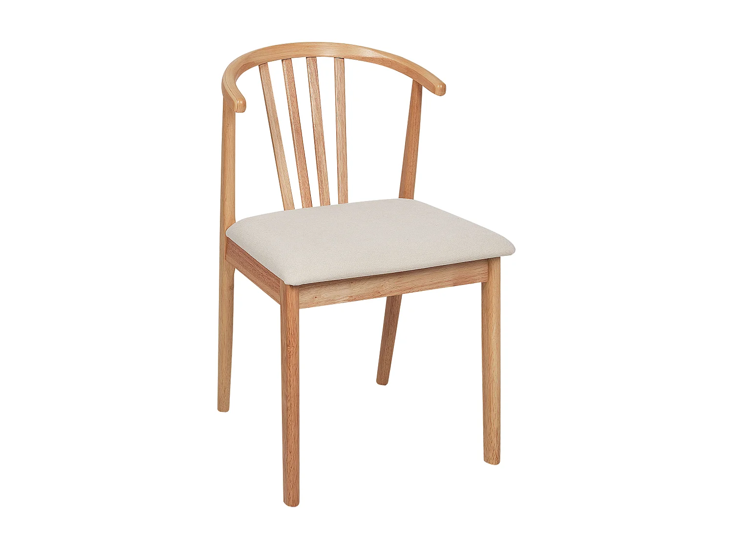 Set di 2 sedie da pranzo CRAIG Legno Legno chiaro