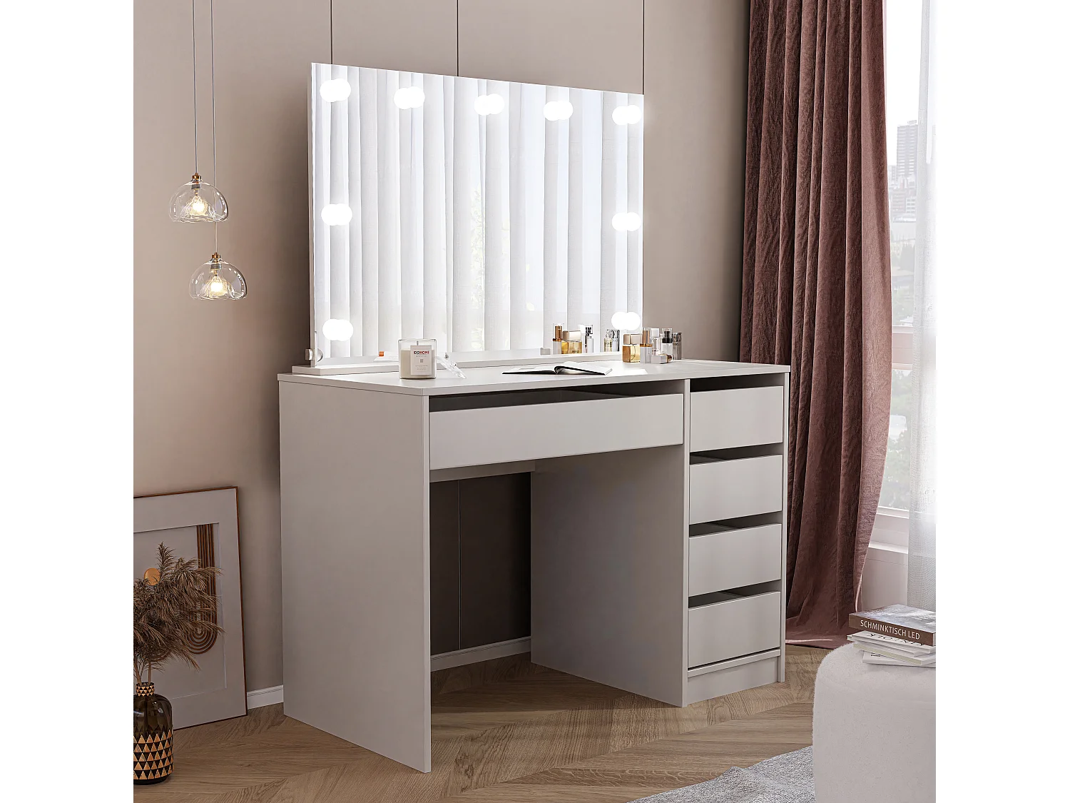 Friseur Bella Make-up-Tisch Modernes Kaschmir