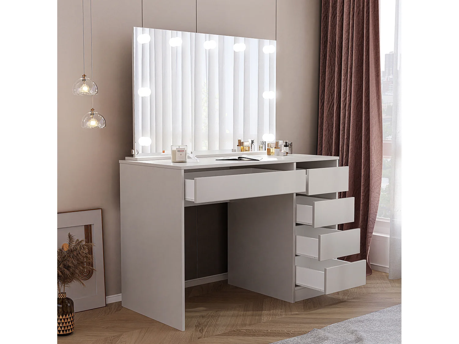 Friseur Bella Make-up-Tisch Modernes Kaschmir