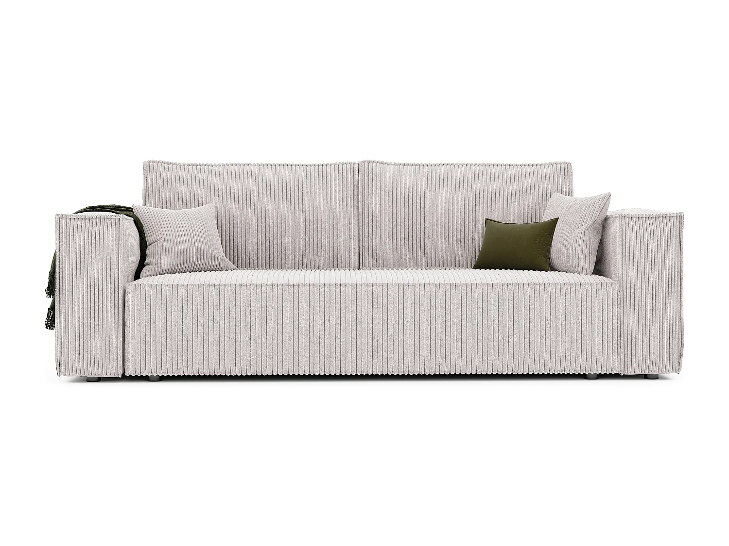 Bali omkeerbare slaapbank in Beige stof