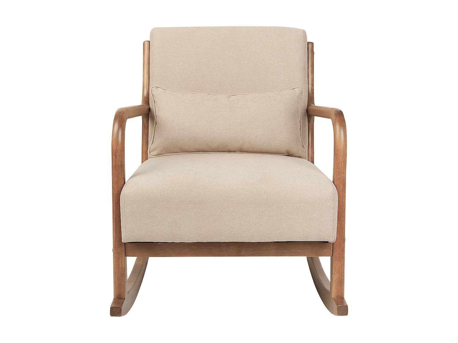 Schaukelsessel SKOVDE Stoff Beige