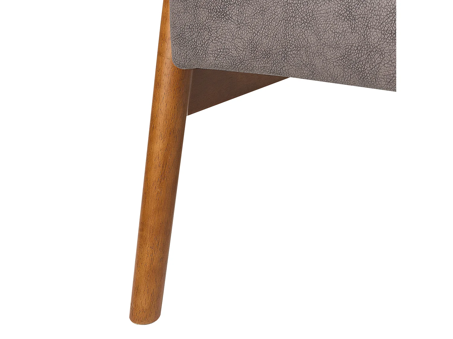 Fauteuil SKARA Cuir PU Marron foncé