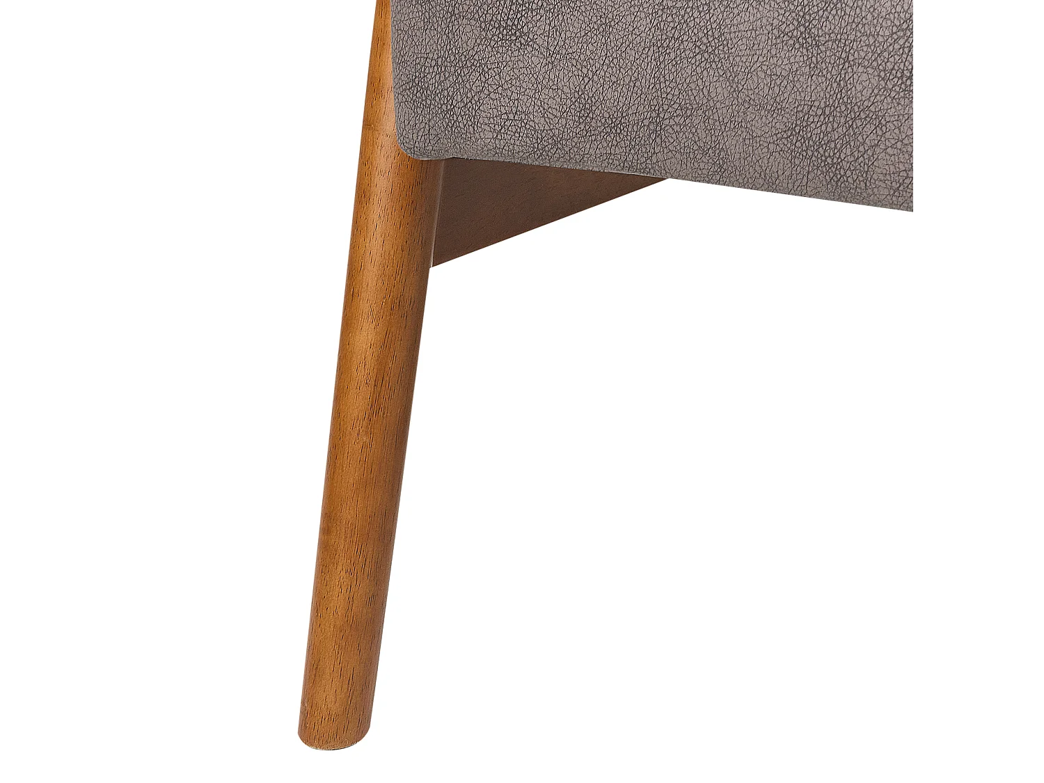 Fauteuil SKARA Kunstleer Donkerbruin