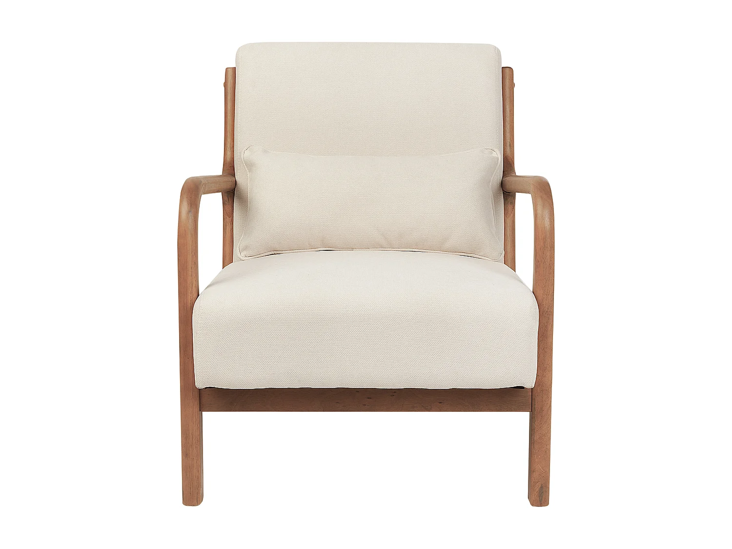 Fauteuil SKOVDE Stof Lichtbeige