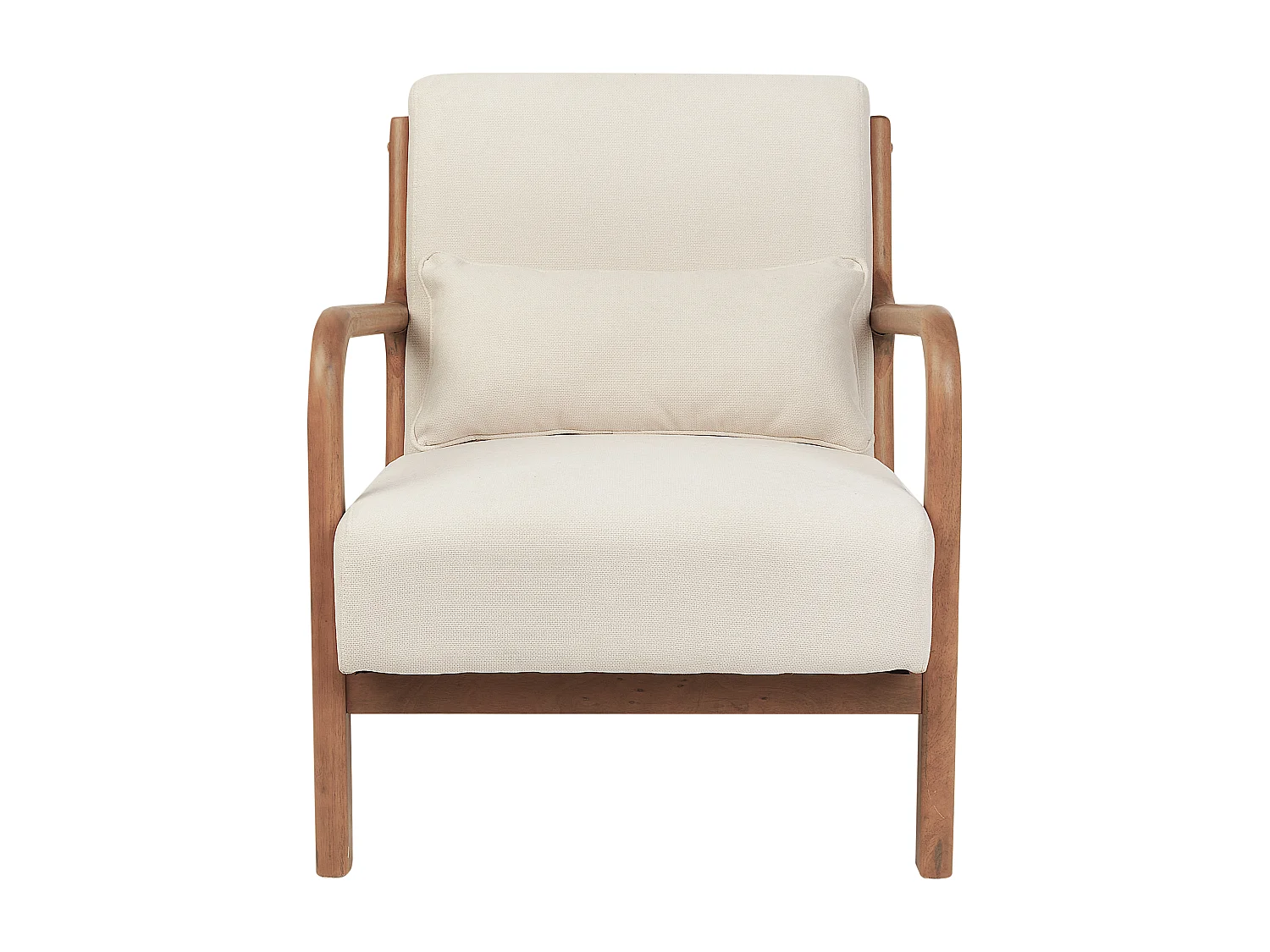 Fauteuil SKOVDE Tissu Beige clair