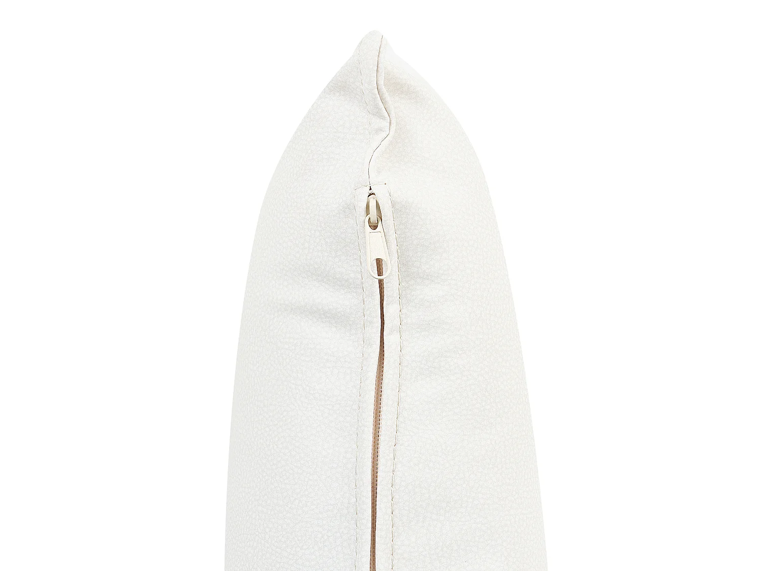 Fauteuil SKARA Cuir PU Blanc cassé