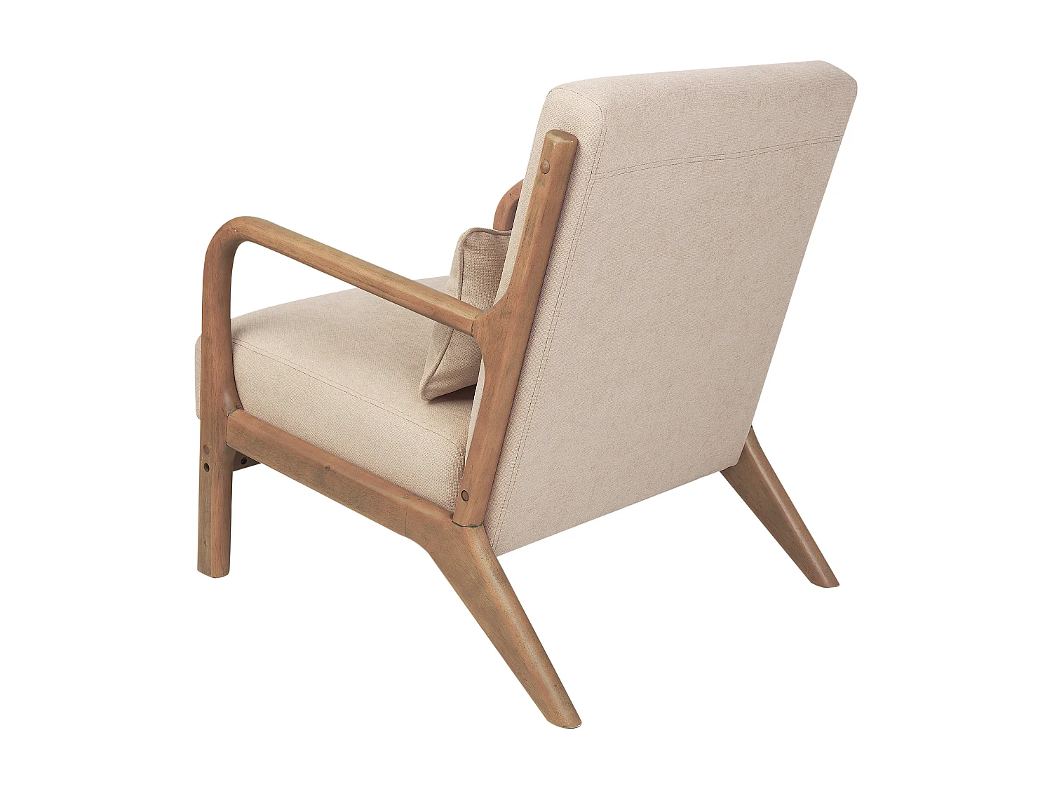 Fauteuil SKOVDE Tissu Beige