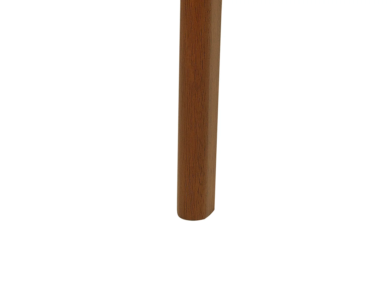 Lot de 2 chaises de salle à manger MINIER Bois Marron foncé