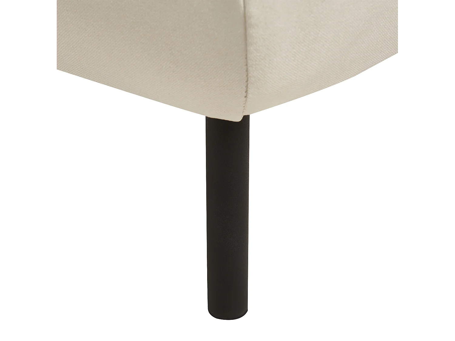 Ottomaan TONSBERG Stof Lichtbeige