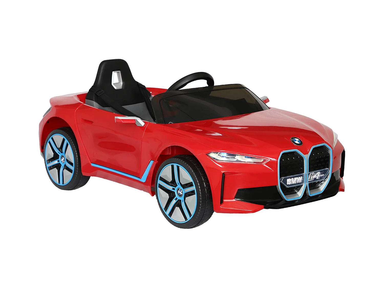 Coche eléctrica para niños 12v, 1 plaza  rojo