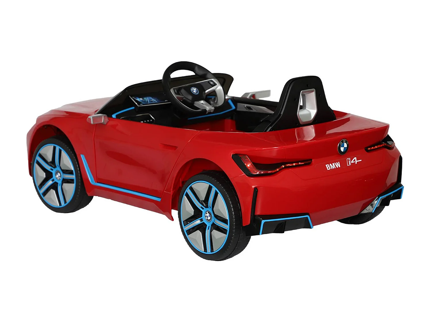 Coche eléctrica para niños 12v, 1 plaza  rojo