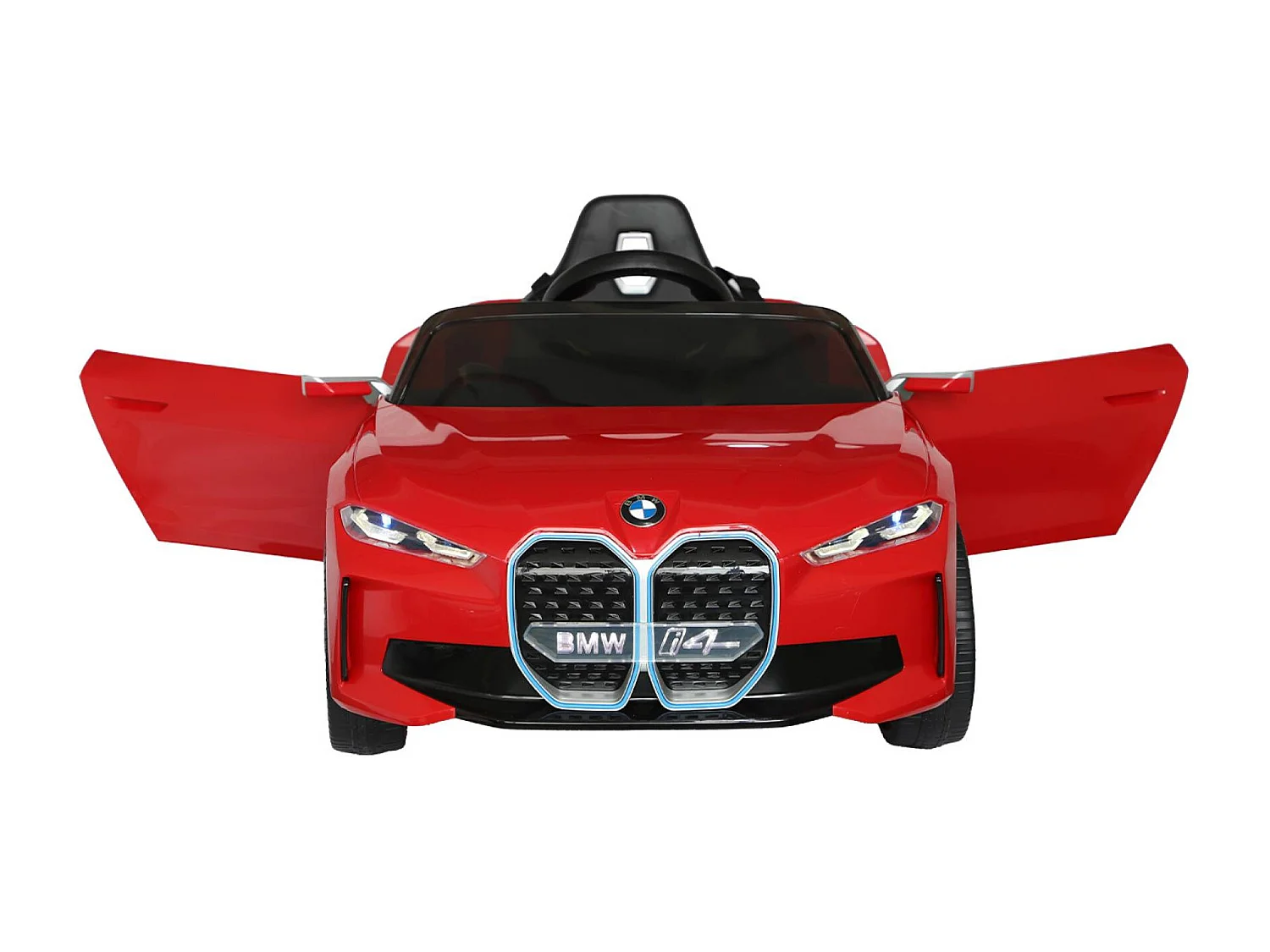 Coche eléctrica para niños 12v, 1 plaza  rojo