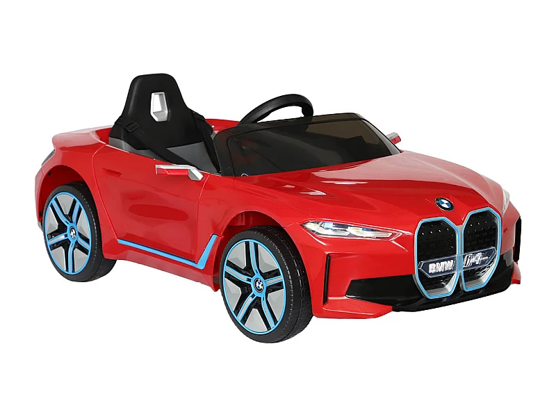 Coche eléctrica para niños 12v, 1 plaza  rojo