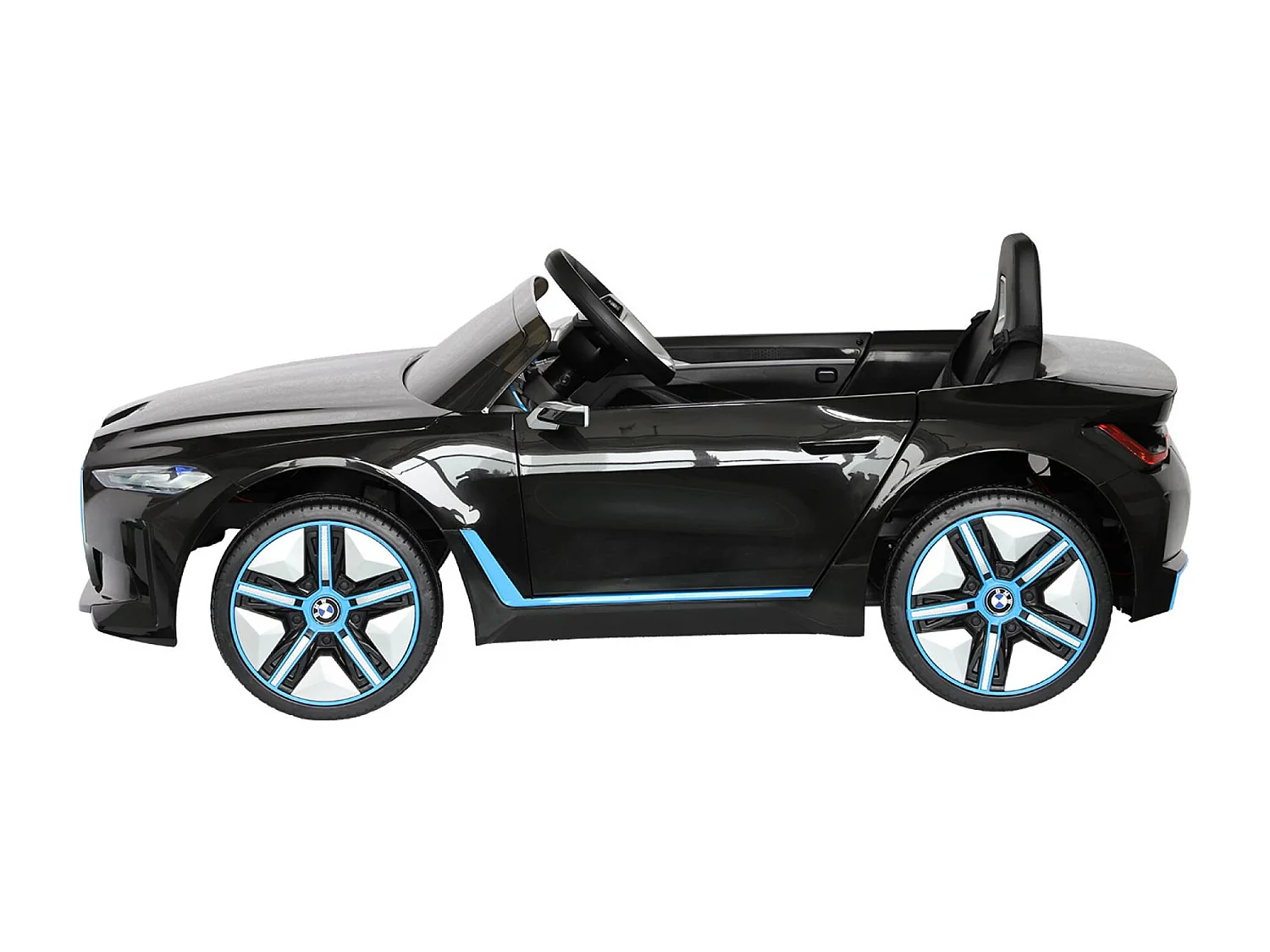 Voiture électrique enfant BMWi4 12V. 1 place. noir