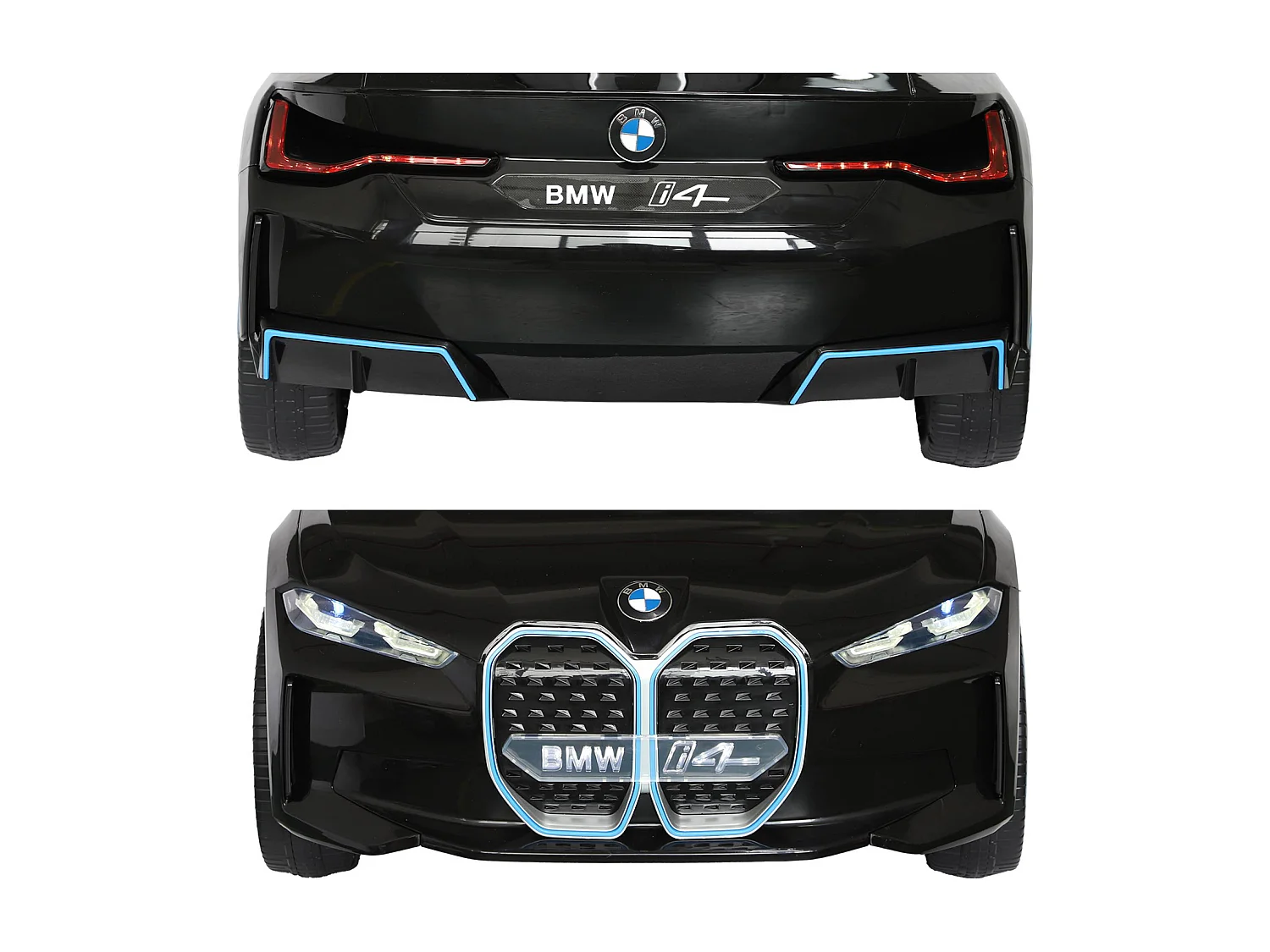 Voiture électrique enfant BMWi4 12V. 1 place. noir