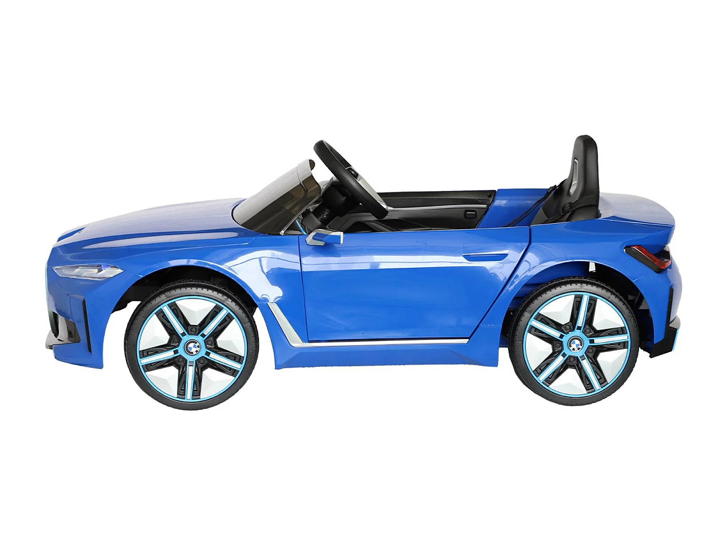 Voiture électrique enfant BMWi4 12V. 1 place. bleu