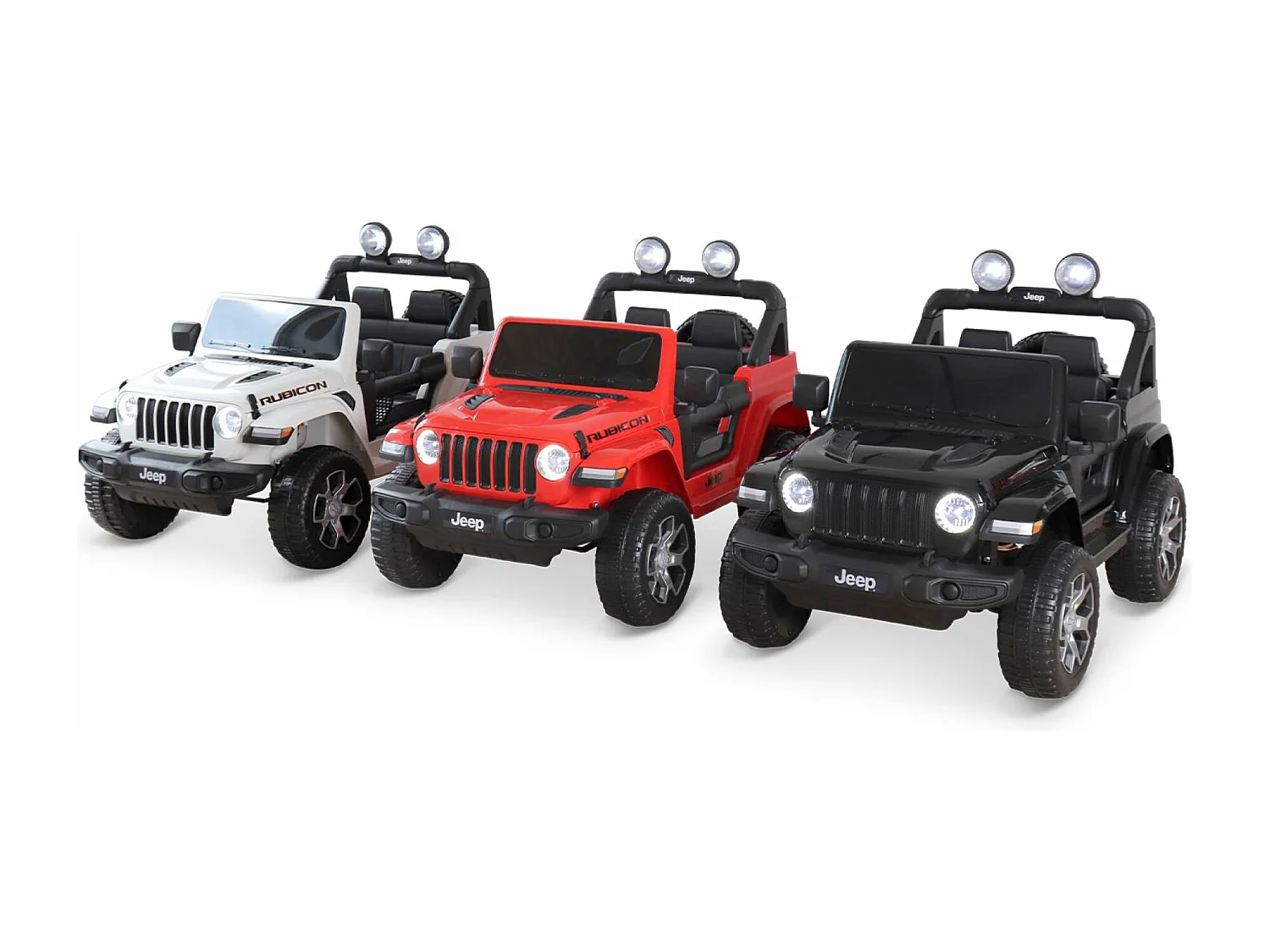 Coche eléctrico jeep 12v para niños, 1 plaza rojo