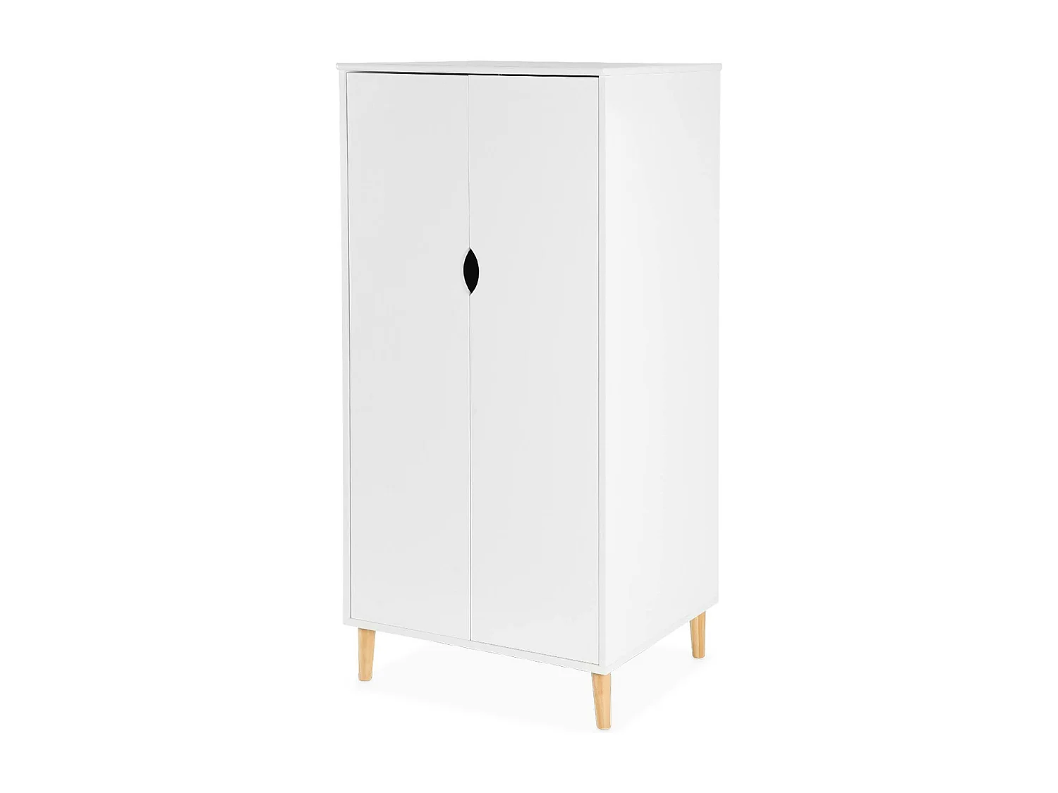 Armadio bianco per bambini, bianco